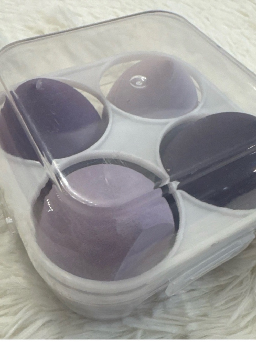 Purple Makeup Sponge Set - Versatile Blending Tools